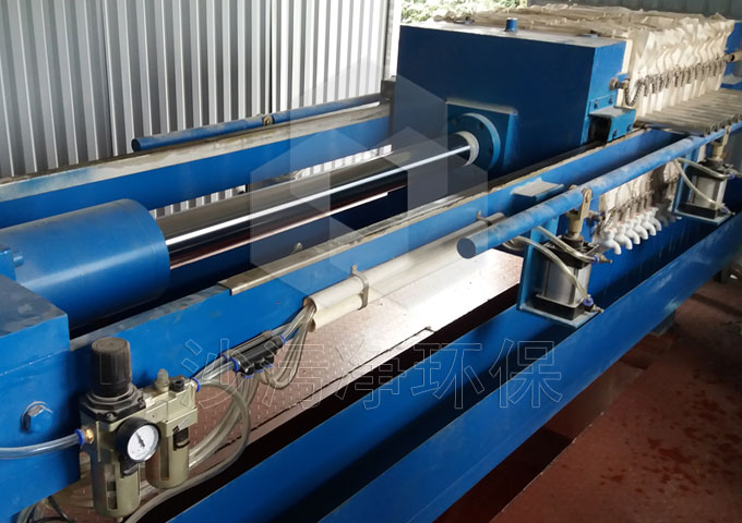 壓濾機土地建設要求和清理與檢查