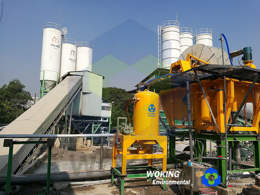 越南攪拌站污泥脫水